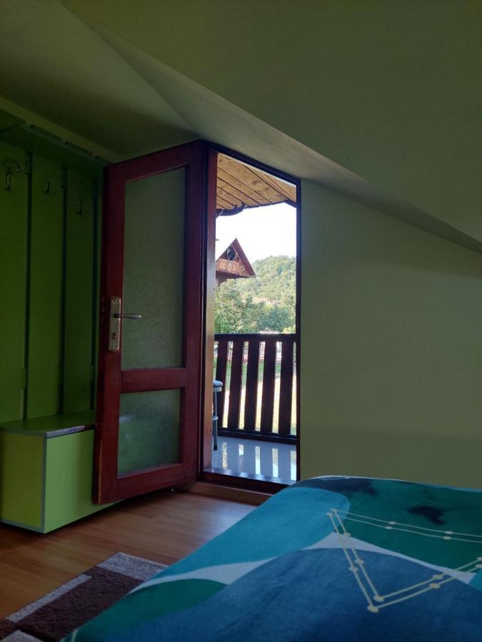 Cabana Cu Teren De Tenis -- Etaj Banica Kültér fotó